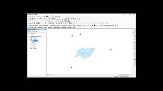 08 Estimación de lluvia media por Polígonos de Thiessen [upl. by Ijok]