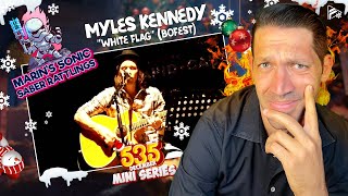 OBVIOUSLY THIS IS GOOD Myles Kennedy  quotWhite Flagquot Bofest Reaction MSSR 535 Series [upl. by Aser]