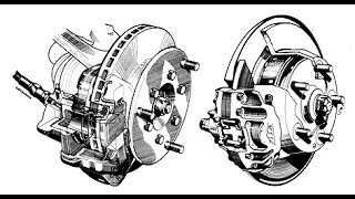 freinage auto disques et tambour [upl. by Poppy76]