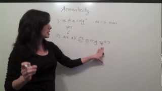 Aromaticity Part 1 [upl. by Nich]