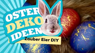 OSTEREIER färben 😱🐰😍 Last Minute DIY  Wohnprinz [upl. by Dale]