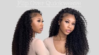 HOW TO Flip Over Method Quick Weave BEGINNER FRIENDLY ft Alipearl Hair [upl. by Livingstone]