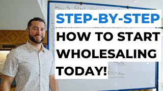 How To Wholesale Real Estate Step by Step IN 21 DAYS OR LESS [upl. by Essirahs544]