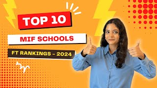 Top 10 Masters in Finance MIF Programs in 2024  MIF FT Rankings  GMAT Tuition Salary etc [upl. by Nilyak]