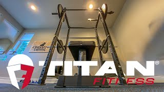 Titan Fitness T3 Rack AssemblyDemoReview [upl. by Kingston]