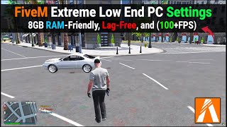 FiveM Ultra LowEnd PC FPS Settings Pack 2024  No Lag amp Max FPS 8GB RAM amp 100FPS [upl. by Ikoek]