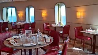 Il Ristorante quotLOlivetoquot a bordo di Costa Toscana [upl. by Philine]