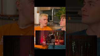 gagged us a bit heartstopper gay newyears nye wlw reactionvideo reaction reactions reacts [upl. by Adivad]