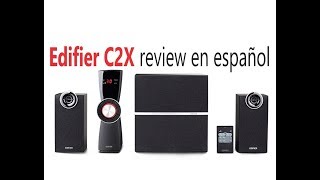 Edifier C2X review en español [upl. by Norreht]