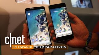 Pixel 2 vs Pixel 2 XL ¿Cuáles son las diferencias entre los nuevos celulares de Google [upl. by Silevi233]