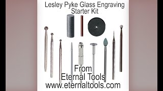 Lesley Pyke Glass Engraving Starter Kit [upl. by Assiren]