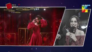 Aima Baig  Interview  5th Kashmir HUM Style Awards 2021  Red Carpet  HUM TV [upl. by Yseulte102]