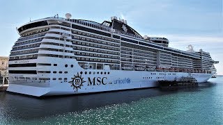 MSC Fantasia cruise ship 2019 4K [upl. by Henden]