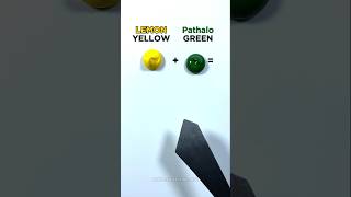 Lets mix Lemon Yellow with Phthalo Green [upl. by Eindys]