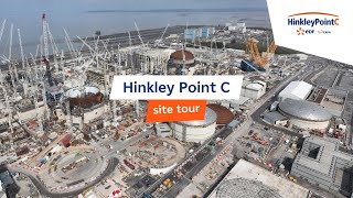 New behind the scenes site tour unveiled of Hinkley Point C  July 2024 [upl. by Hijoung]