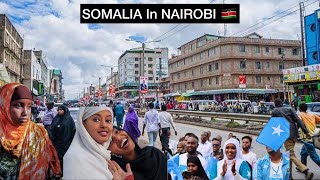 Only SOMALI PEOPLE Live In This Part Of NAIROBI KENYA 🇰🇪 AfrikanTraveller [upl. by Lesna]