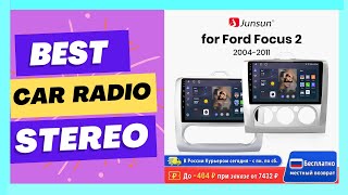 Junsun V1 AI Voice Wireless CarPlay Android Auto Radio for Ford Focus 2 3 Mk2 Mk3 20042011 [upl. by Alekat]