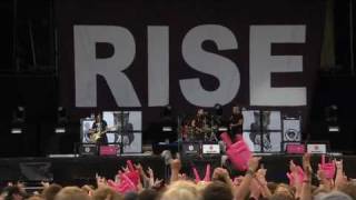 Rise Against  The Good Left Undone live at Rock am Ring 2010 [upl. by Lars526]