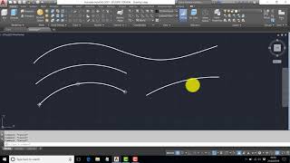 AutoCAD 2019  Drawing Curves With Polylines [upl. by Orman]