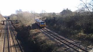 pacer 142 Oakenshaw junction 932017 [upl. by Ternan646]