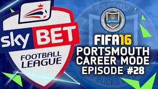 FIFA 16  Portsmouth Career Mode 28  WERE IN THE CHAMPIONSHIP JayBucksRTGCareerMode [upl. by Gristede]