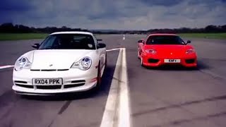 Porsche GT3 vs Ferrari 360  Top Gear [upl. by Aray265]