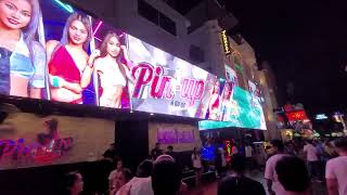 Night Walk Down Walking Street Pattaya Thailand [upl. by Eylrac]