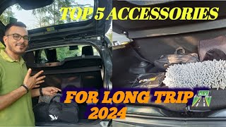 Top 5 car Accessories  For Long Trip🛣️  Nehasvlogs3 accessories longtrip tatapunch longdrive [upl. by Fidelas]