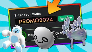 7 NEW CODES ALL JUNE 2024 Roblox Promo Codes For ROBLOX FREE Items and FREE Hats 2024 UPDATED [upl. by Roach]