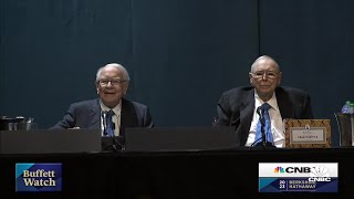 Warren Buffett kicks off 2023 Berkshire Hathaway annual shareholders meeting [upl. by Madea]