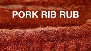 Pork Rib Rub Recipe • ChefSteps [upl. by Berhley]