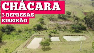 CHÁCARA 48 MIL M2  RICA EM ÁGUA  03 REPRESAS  RIBEIRÃO NOS FUNDOS PARANÁ [upl. by Ruelu]