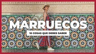 Marruecos 10 consejos para un viaje INOLVIDABLE Seguridad estafas idioma dinero [upl. by Vershen931]