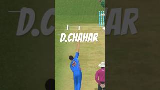 Dchahar bowling stylebowling cricket rc24game pubgmobile reels shorts [upl. by Eusassilem]