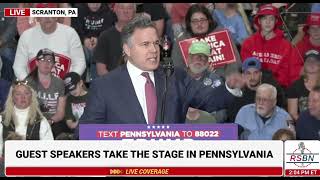 Dave speaks at Trump Rally in Scranton 10924 [upl. by Hajidahk946]