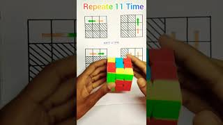 Cube game Repeat 11Timecubing rubikscube puzzle kingofcubes shorts cubemagictricks cube [upl. by Ilah]