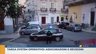 San giorgio jonico Targa system operativo assicurazioni e revisioni [upl. by End643]