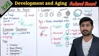 Development and Aging  Embryonic Development  Types of cleavages Faderal board biology class 12 [upl. by Sitrik]