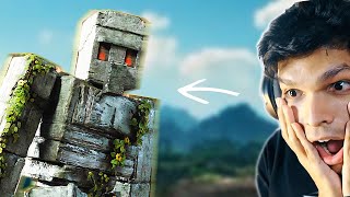 Real Life Iron Golem in Minecraft Movie 😱 [upl. by Cioffred]