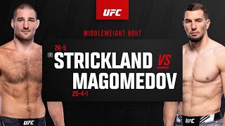 UFC Vegas 76 Sean Strickland vs Abus Magomedov Highlights [upl. by Basia342]