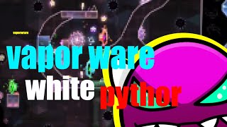 Geometry Dash 22 — Vaporware By whitepythor Medium Demon All Coins [upl. by Airetnuhs]