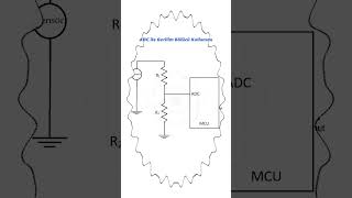 ADC ile Gerilim Bölücü Kullanımı adc gerilim elektronik [upl. by Paske]