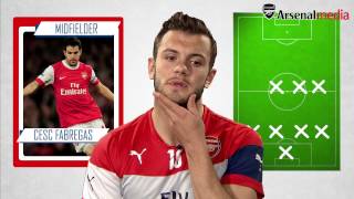 Jack Wilsheres ultimate XI including Fabregas Gerrard and more [upl. by Millisent]