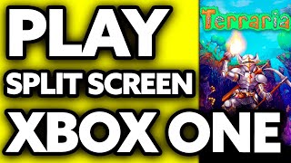 How To Play Split Screen on Terraria Xbox One 14 2024 [upl. by Annuahs503]