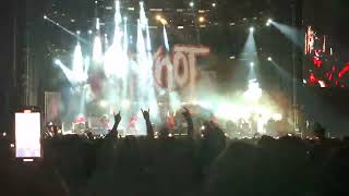 Momentos en la canción Prosthetics  Slipknot  Knotfest Chile 2024 [upl. by Rodama]