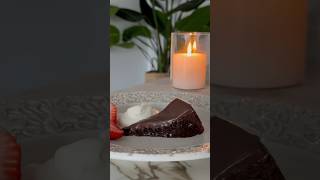 Swedish chocolate cake mudcake kladdkaka recipe baking autumnbaking chocolate [upl. by Lectra]