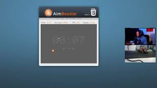 AIMBOOSTER CHALLENGE Beating ExoGhost Score In Aimbooster [upl. by Shaikh641]