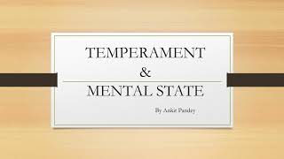 TEMPERAMENT amp MENTAL STATE SANGUINE PHLEGMATIC MELANCHOLIC AND BILIOUS TEMPERAMENT IN HINDI [upl. by Chelsae]