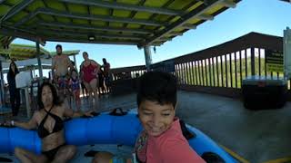 Aquatica Orlando Walhalla Wave 360 video of the full ride down Enjoy [upl. by Nylrehc730]