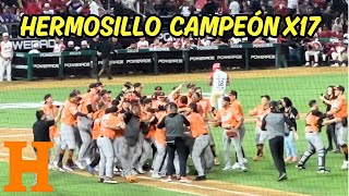 NARANJEROS DE HERMOSILLO 🍊Campeones LMP 20232024 último out [upl. by Reyaht]